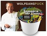 Wolfgang Puck Jamaica Me Crazy for Keurig Brewers, 24 K-Cups with 2 Organic Green Tea Bags