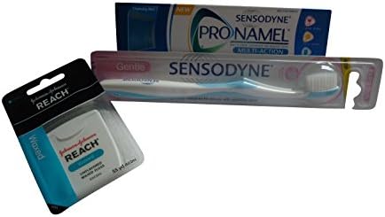 Enamel Strength Dental Care Bundle -> Pronamel Toothpaste, Soft Bristle Toothbrush, Waxed Dental Floss