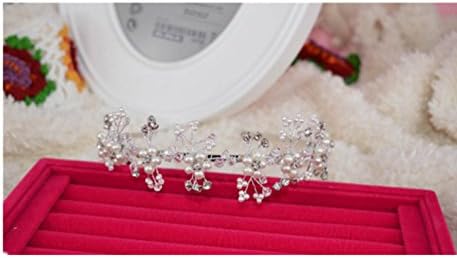 High-end marriage headdress hair accessories wedding accessories handmade jewelry pearl Crown Headband