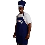 NFL New England Patriots Chef Hat and Apron Set