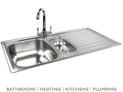Carron Phoenix Carisma 150 1.5 Bowl Kitchen Sink Polished