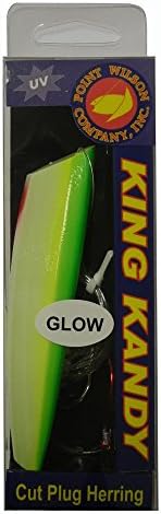 Point Wilson King Kandy Green Glow UV Cut Plug Herring