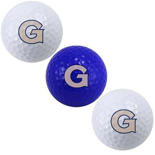 Georgetown Hoyas Three Pack Of Golf Balls