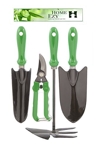 Gardening Tools For Kids By Home Ezy! Best Gardening Tools That Design for Childrens Hands Including Pruning Shears for Hard Branches! This Is the High Quality Garden Tool Set and Should Be a Home Gifts for Women, It s Perfect Outdoor Tools.