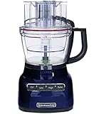 KitchenAid KFP0930BU 9-Cup Food Processor with Exact Slice System and French Fry Disc - Cobalt Blue
