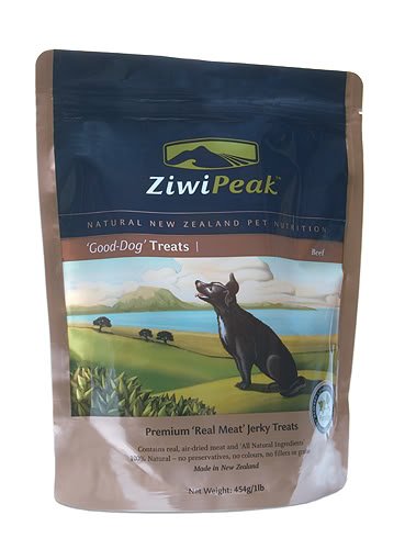 ZiwiPeak Real Meat Jerky Treats for Dogs, Beef, 1lb