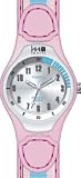 Timex T5F451P4 SP Ladies 1440 Round Silver Dial with Pink Strap