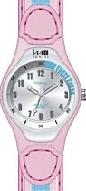 Timex T5F451P4 SP Ladies 1440 Round Silver Dial with Pink Strap