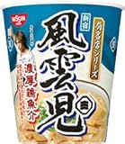 日清 有名店シリーズ 風雲児 濃厚鶏魚介 1箱(12入)