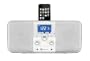 Boston Acoustics Duo-I Plus iPhone/iPod Dock AM/FM Stereo Radio and Clock Functions (Gloss White)