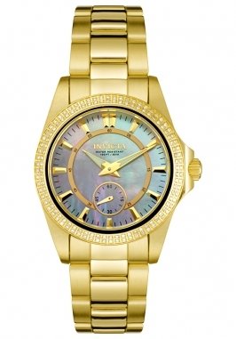 Invicta Women's 6317 II Collection Diamond Accented 18k Gold-Plated Stainless Steel Watch