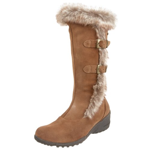 Tecnica Womens Charme Cold Weather Fashion Boot,Cognac,7 M