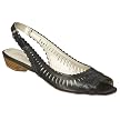 Women's Merona&reg; Maxie Chop-Out Slingback Flats - Black
