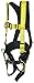 Guardian Fall Protection 193121 Construction Premium Edge Harness with Quick Connect Chest Buckle, Waist Tounge Buckle and Leg Tounge Buckles, M-XL