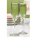 Bridesmaid & Groomsman Flutes w/Tie