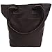 Piel Leather Xl Shopping Bag, Chocolate, One Size