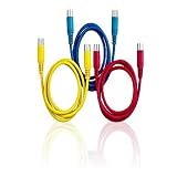 Pack of 3 3ft 5 pin Din MIDI Cables
