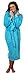VEAMI Women's Warm Microfiber Fleece Bathrobe, Long