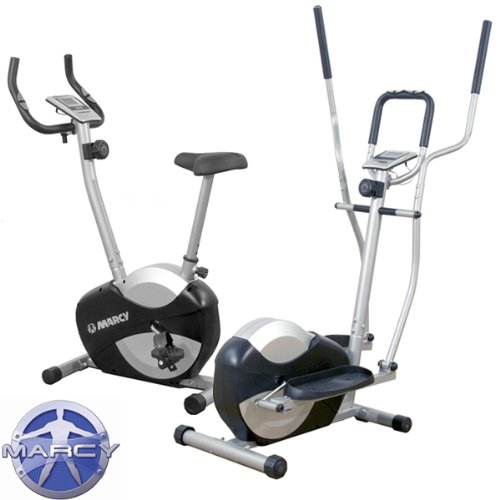 Marcy Magnetic Cross Trainer & Exercise Bike Package