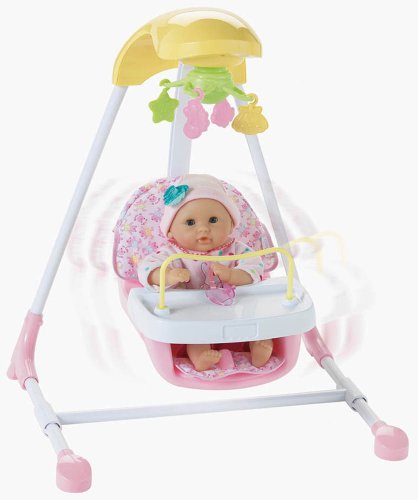 Childrens Toyshop  Toys : Corolle Mon Premier Nursery My First Swing - 20" x 17" x 14"