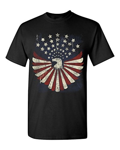 USA Flag Bald Eagle T-shirt Patriot 4th of July Shirts