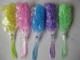 Mesh Shower / Bath Sponge 17" on Plastic Handle