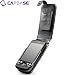 CAPDASE docomo HT-03A / HTC Magic Google G2 Leather Case Flip Top, Black たて開き レザーケース WCHCMAGIC-1001: CAPDASE docomo HT-03A / HTC Magic Google G2 用 Flip Top たて開きタイプ レザーケース。ケースから取り出すことなく写真撮影も可能です。付属のクリップを使用して、ベルト等に固定することも出来ます。ベルトク...