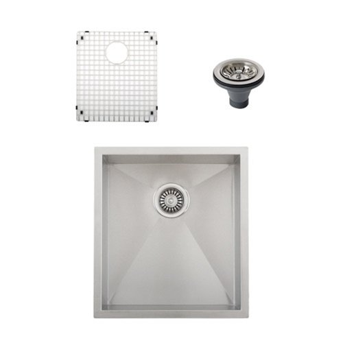 Ticor Undermount 16 Gauge Stainless Steel Kitchen Sink