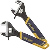 Irwin Industrial Tools 2078717 6-Inch SAE and Metric Adjusting Wrench Set, 2-Piece