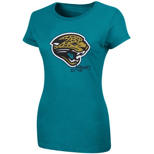 Jacksonville Jaguars Ladies Game Tradition II T-Shirt - Teal (Small)