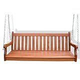 Baltic Eucalyptus Hardwood Garden Swing, 5-Foot