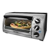 Black & Decker TRO480BS Toast-R-Oven 4-Slice Toaster Oven