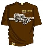 Haynes Manual Brown T-Shirt Landrover Size XL