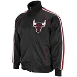 Mitchell & Ness Chicago Bulls Black Final Score Full Zip Track Jacket (Small)
