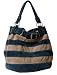 Suede Feel Striped Hobo/Handbag - 4 cool colors available