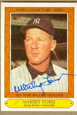 Whitey Ford autographed Baseball Card (New York Yankees) 2002 Topps Archive Card