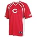 Cincinnati Reds Cooperstown Impacto V-Neck Jersey (Small)