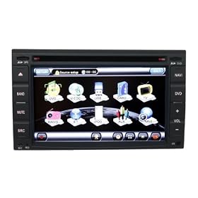 Koolertron(TM) Autoradio DVD Syst�me multim�dia navigation GPS pour KIA OPTIMA et Nissan Tiida & Versa 07 08 09 & 2007 Note & 2009 Cube & 2007 Micra & Cefiro & Paladin & Livina Geniss & Qashqai & Livina & Sylphy & x-Trail.ha