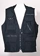 Humvee Safari Vest Black 3X Large Men Jackets-Coats