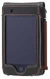 プリンストンテクノロジー iPod touch用レザーケース&タッチペン ブラウン PIP-LCTPBRの画像