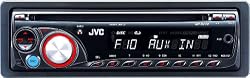 JVC Kd-r210 In-dash Car Cd/mp3 Receiver with Front Aux Input, 50x4 Watt Amp, and Detachable Face *Free $20.00 Mp3/ipod Connector*