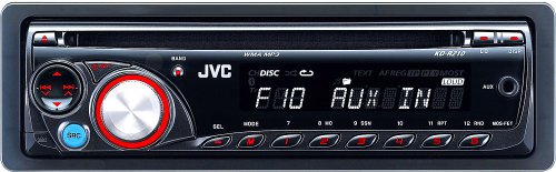 JVC Kd-r210 In-dash Car Cd/mp3 Receiver with Front Aux Input, 50x4 Watt Amp, and Detachable Face *Free $20.00 Mp3/ipod Connector*