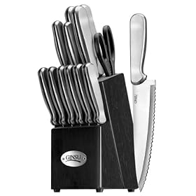 Buy Ginsu 14-Piece Stainless Steel Knife Block Set, with Black Block