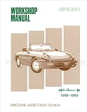 1985-1989 Alfa Romeo Spider Repair Shop Manual Reprint