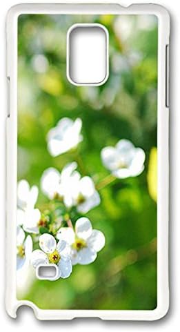 samsung note 4 Case samsung note 4 Cases Apple Tree Bloom Polycarbonate Hard Case Back Cover for samsung note 4 White