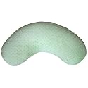 Snuggle Buddy Nursing Pillow - Polyfil - New Minky Dot (Sage Green)