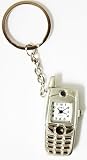 La Montre de Charme de Téléphone portable Classique en argent - la Montre de Port-clés