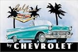 TIN SIGN NOSTALGIC ~ CHEVROLET '57 CHEVY BEL AIR