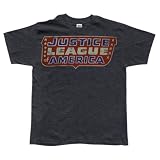  : Justice League - Distressed Logo T-Shirt