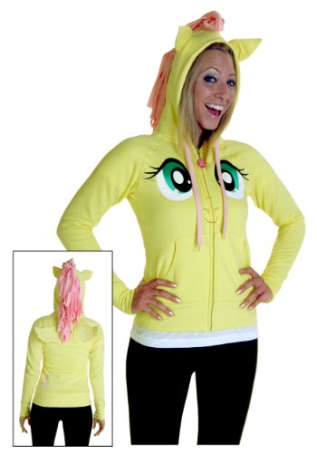 My Little Pony Fluttershy Face Hoodie